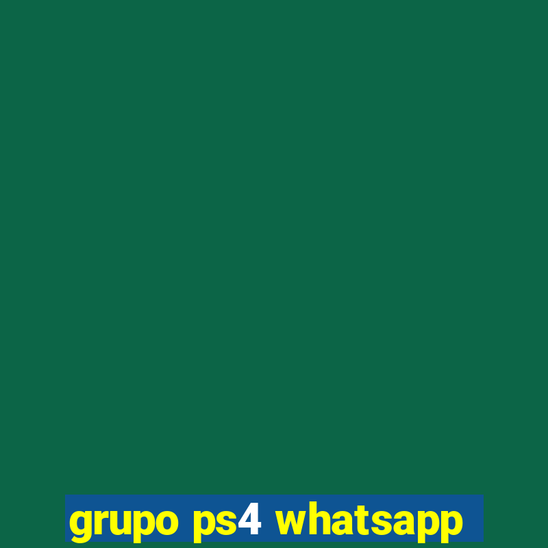 grupo ps4 whatsapp